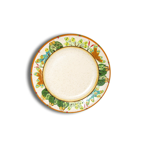 Stylish Tan Southwestern Salad Plate | Sonoran Desert Inspired Dinnerware for Home & Restaurant Use