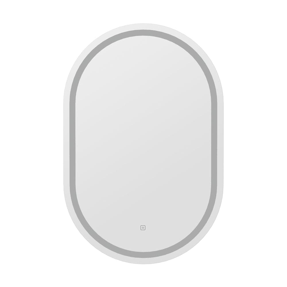 Embellir LED Wall Mirror with Light 50X75CM - Oval Bathroom Vanity Mirror with Adjustable Lighting for Makeup & Grooming | Perfect for Bathroom, Bedroom, Dressing Room & Salon Decor