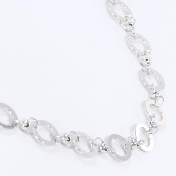 18K White Gold Necklace for Women - Elegant Diamond Pendant Jewelry Gift for Anniversary, Valentine's Day & Special Occasions