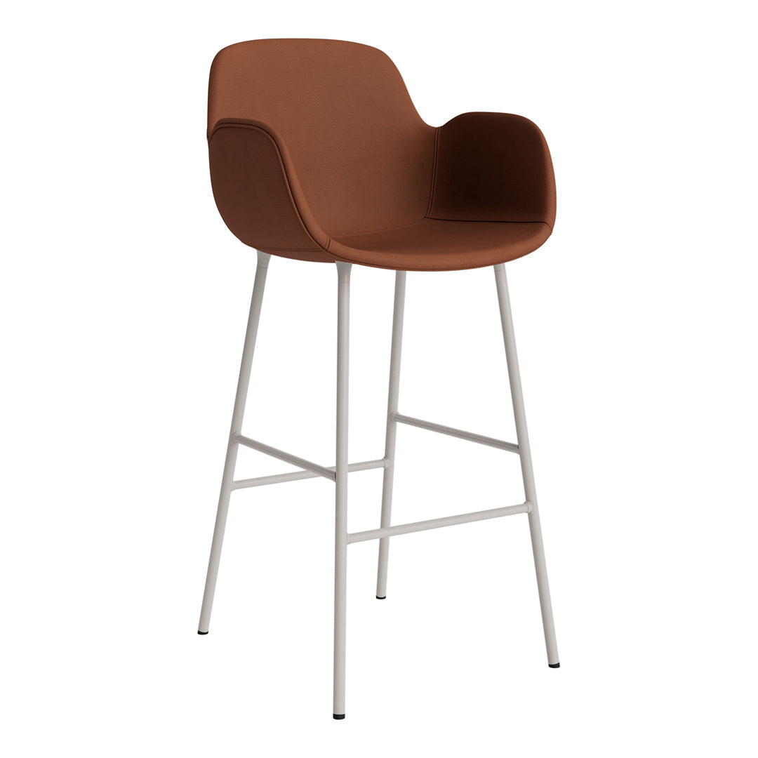 Form Bar Armchair - Fully Upholstered Modern Lounge Chair for Living Room, Office & Cafe | Comfortable Seating Furniture for Home & Commercial Spaces