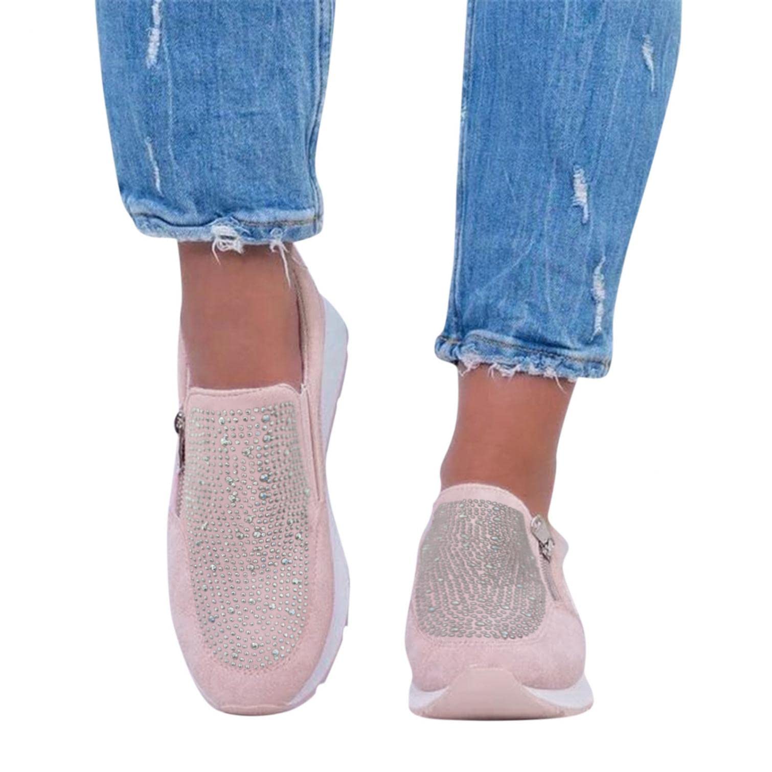 NLOMOCT Women's Walking & Running Shoes - Non-Slip Athletic Tennis Sneakers with Blade Sole Design | Perfect for Gym Workouts, Jogging & Casual Wear