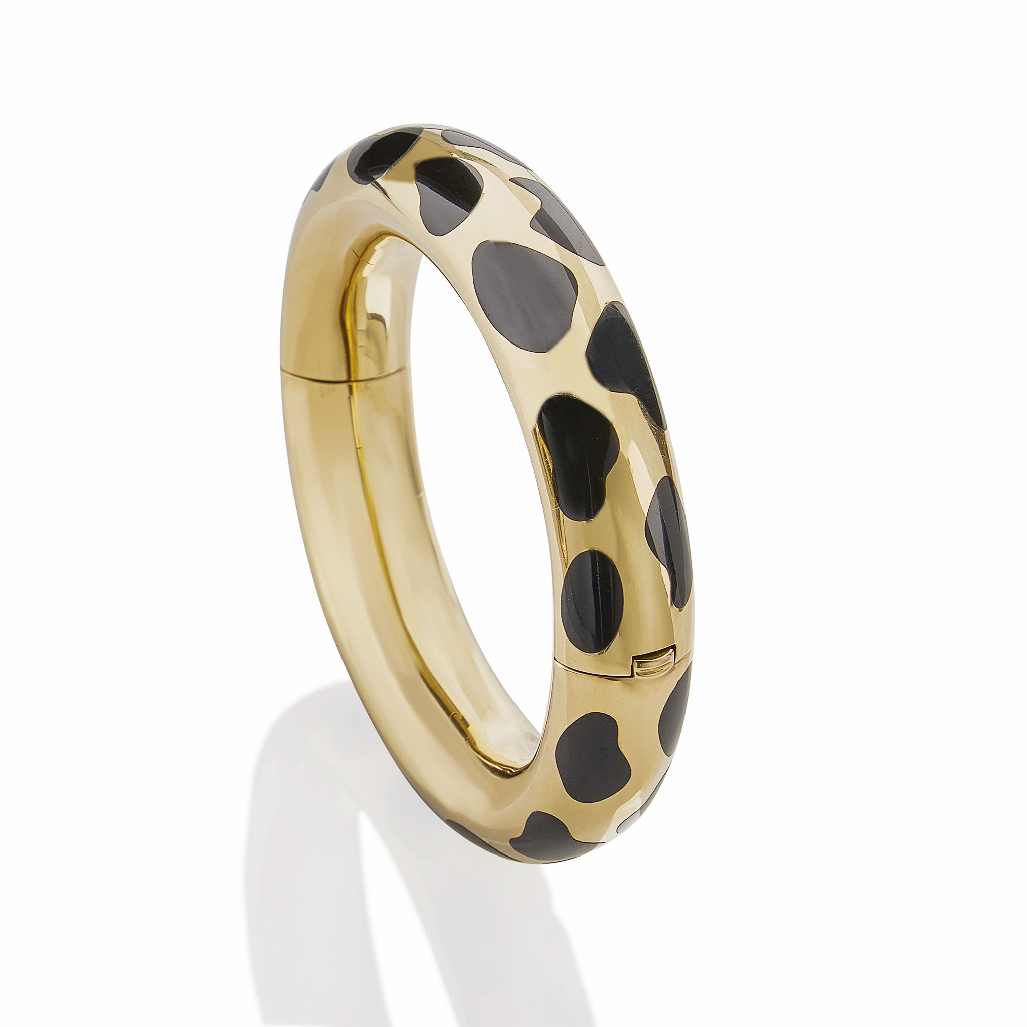 Angela Cummings for Tiffany & Co. Black Jade Bangle Bracelet - Elegant Statement Jewelry for Women, Perfect for Parties, Weddings & Special Occasions