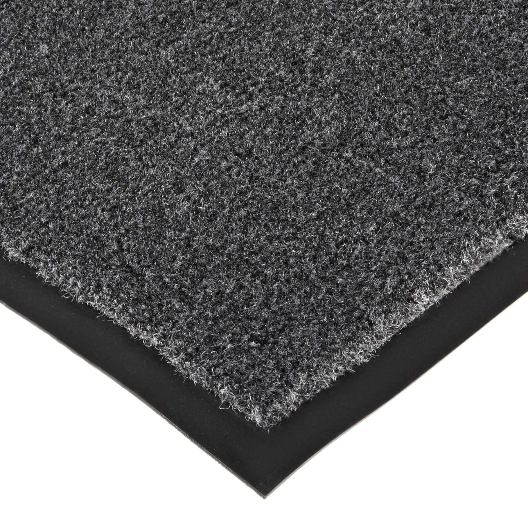 Notrax 130 Sabre Vinyl Backed Entrance Mat 2' x 3' Charcoal - Durable Non-Slip Doormat for Home, Office, Store & Commercial Use - Perfect for High Traffic Areas, Entryways & Mudrooms