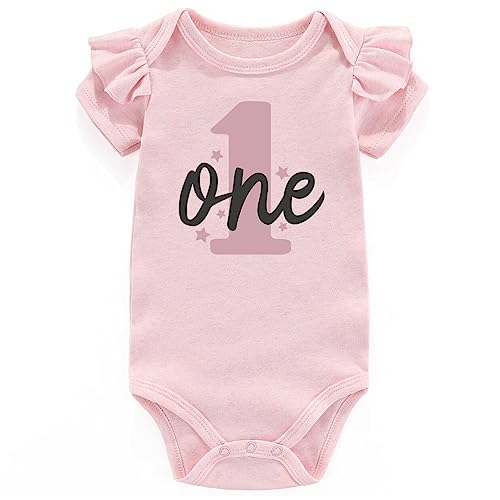 One Year Ord Birthday Pink