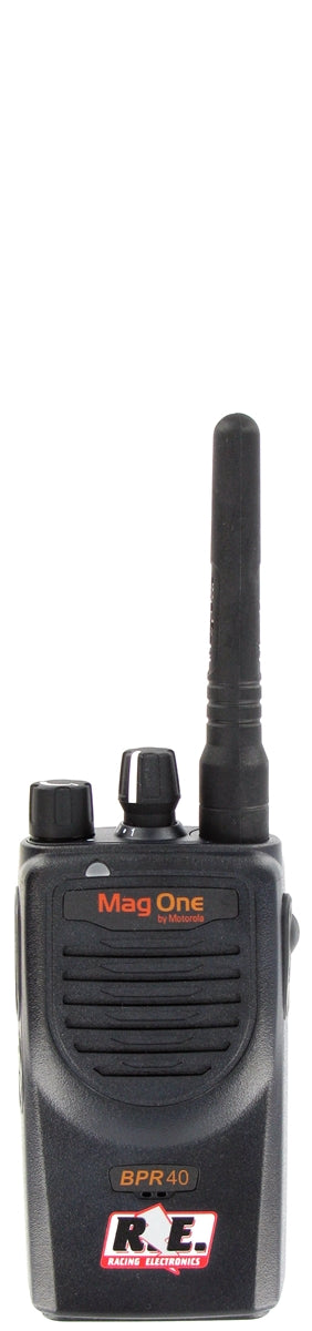 Motorola BPR40 16-Channel VHF Portable Radio (150-174 MHz, 5W) - Ideal for Construction, Security & Outdoor Adventures