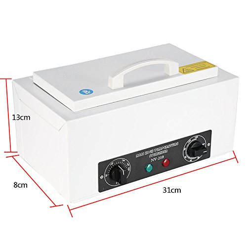 Mini High Temperature Dry Heat Sterilizer Cabinet NV-210 - 300°F Medical Tool Sterilizer for Dental, Tattoo & Beauty Equipment - Fast US Shipping & Stock