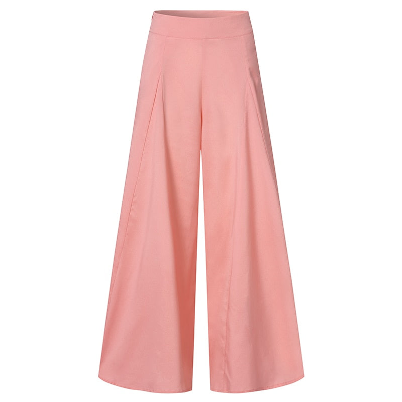 Elegant High Waist Pants for Women - Comfortable Stretchy Trousers for Office, Travel & Casual Wear