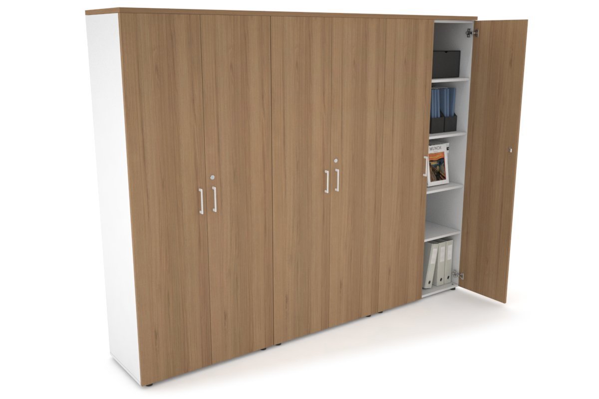 Large Storage Cabinet with Wide Doors - 94.5