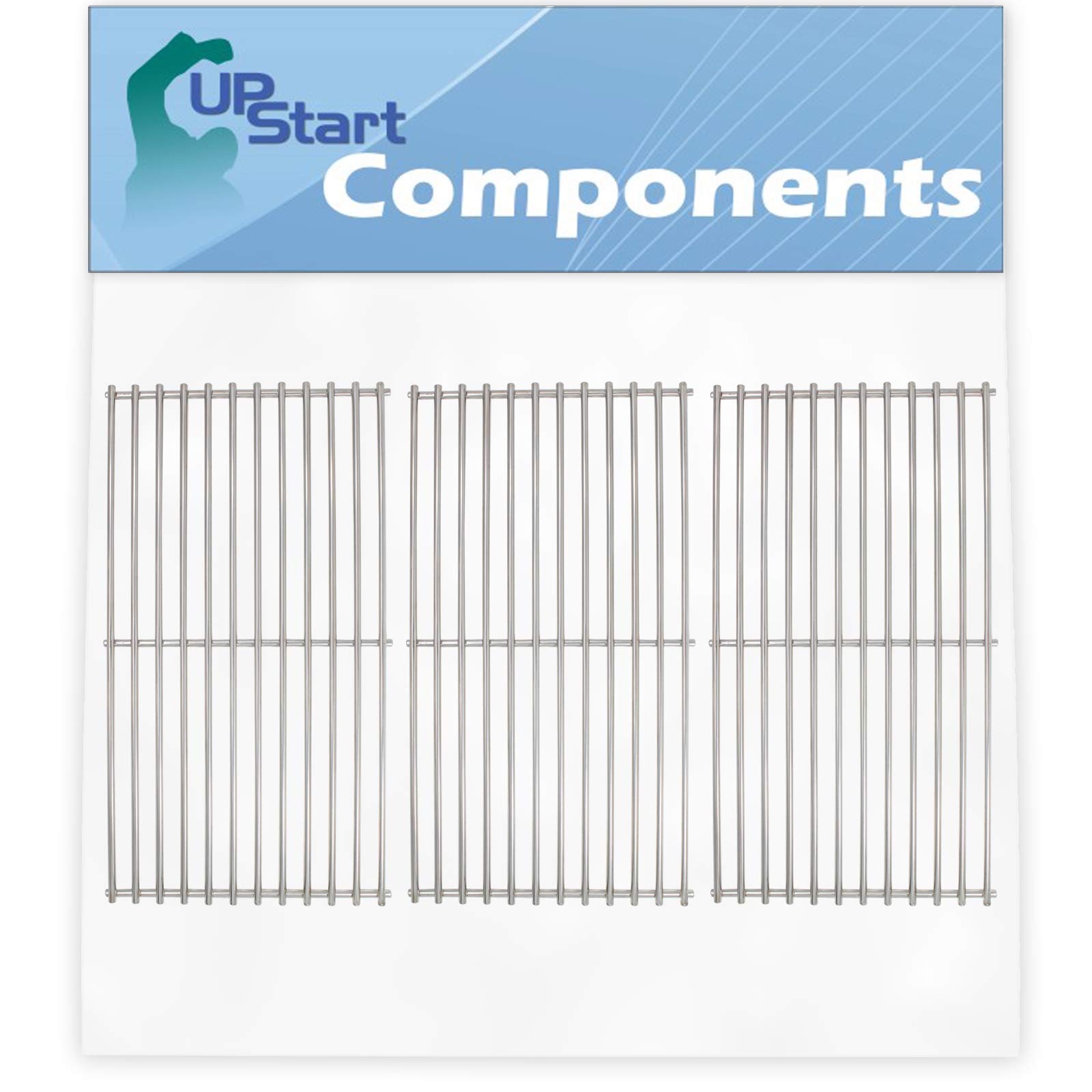 UpStart Components 3-Pack BBQ Grill Cooking Grates Replacement - Compatible with Charbroil 80000445 18 3/4