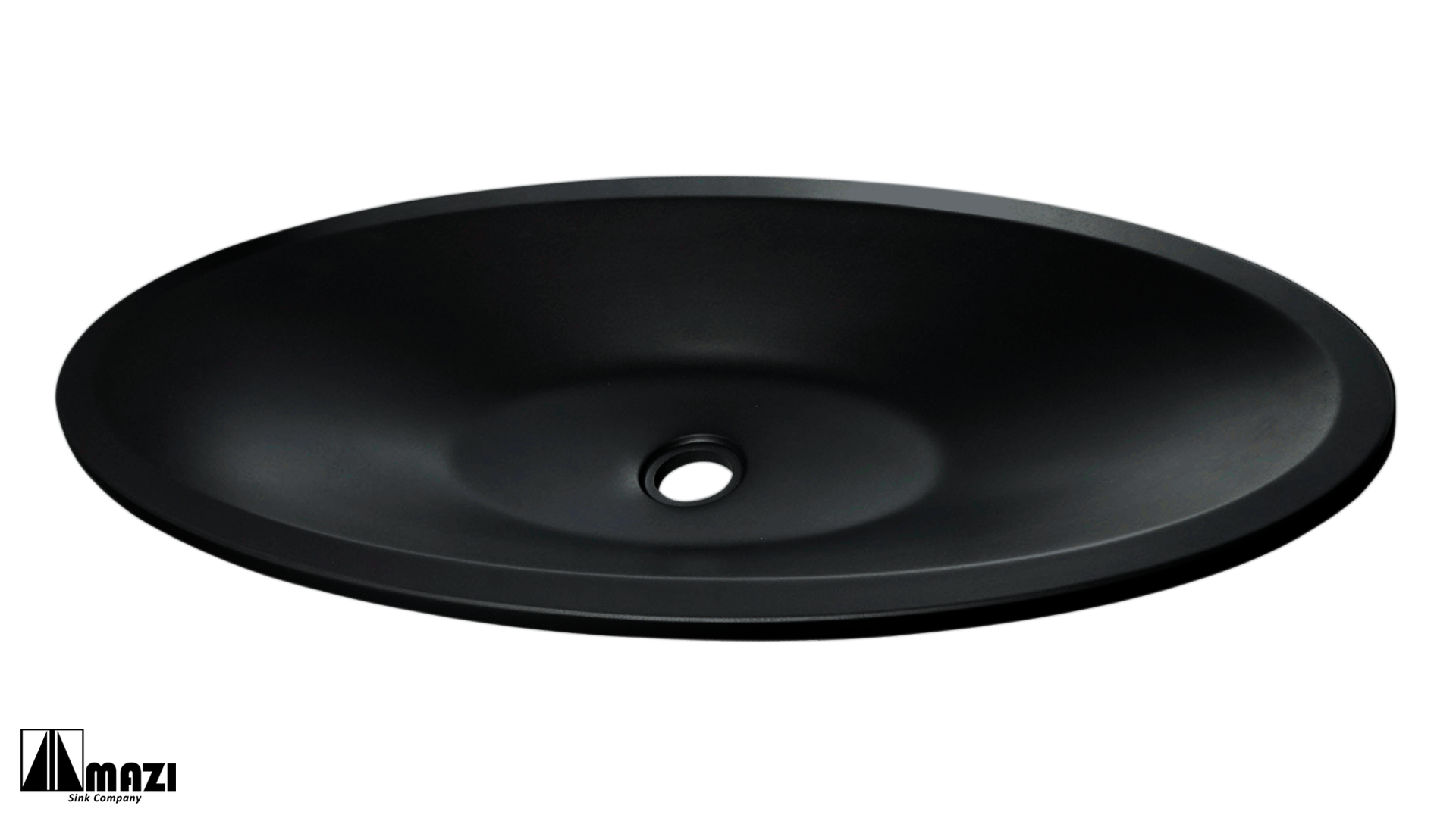 Premium Solid Surface Oval Undermount Sink - Durable & Stain-Resistant for Modern Kitchens - Perfect for Home Renovation & Commercial Use