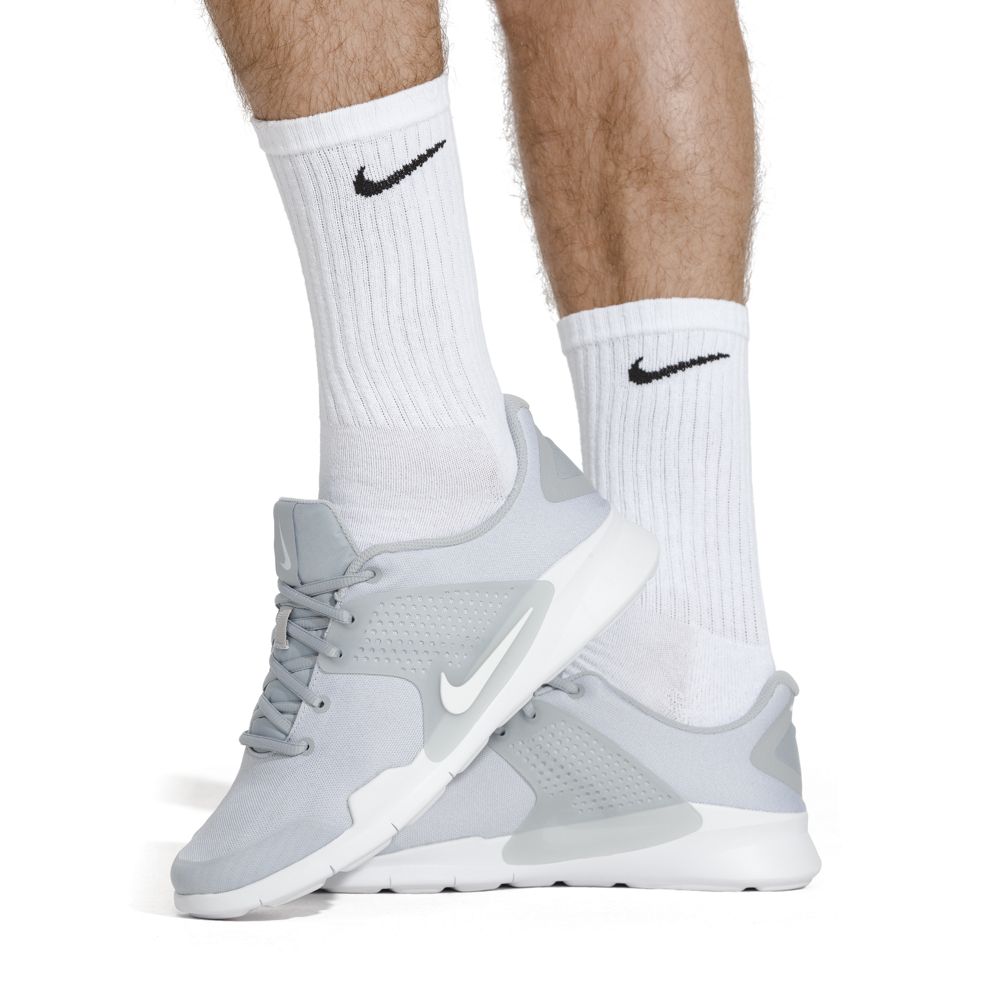 Nike Men's Everyday Cushioned Crew Socks 6-Pack - Comfortable Athletic Socks for Running, Gym & Daily Wear