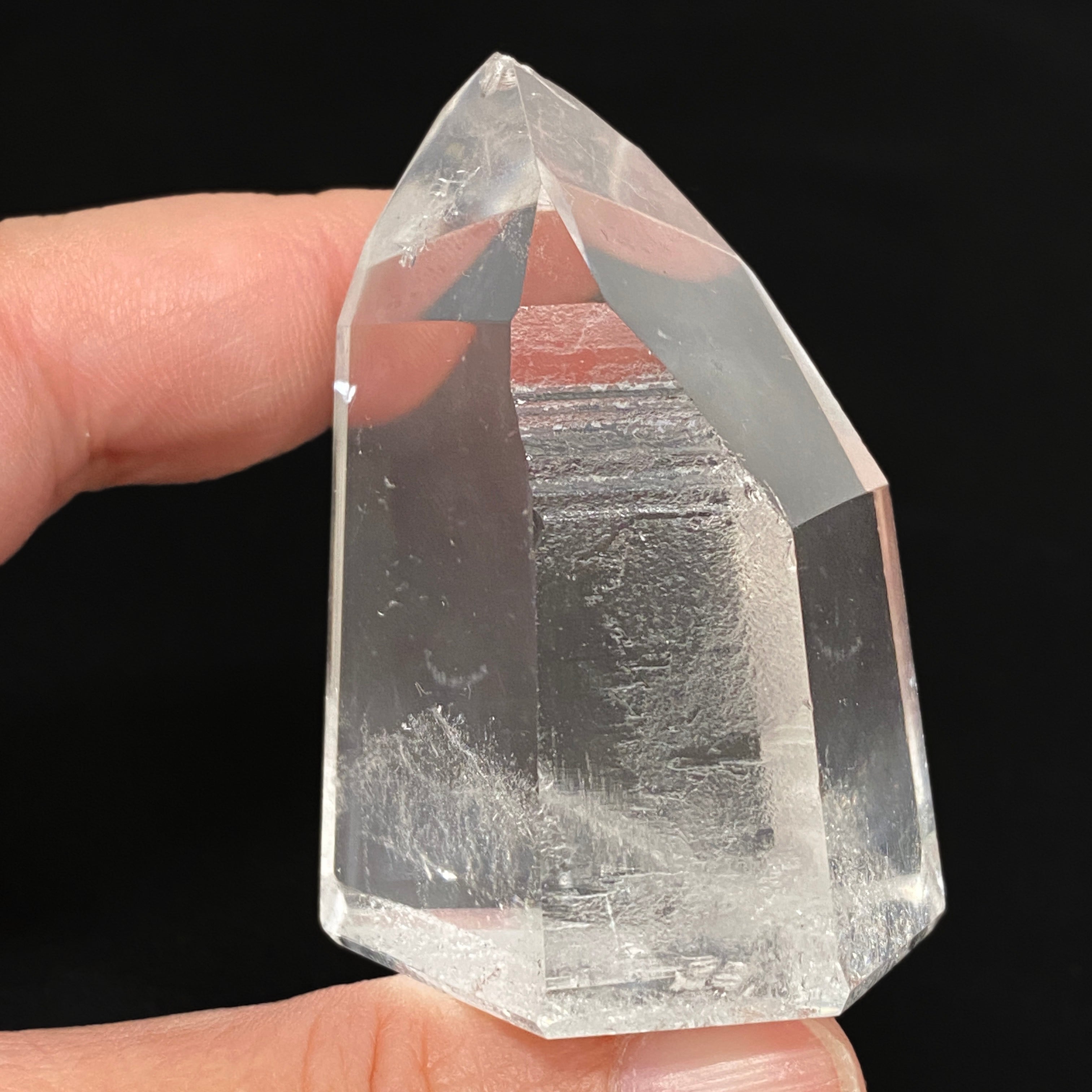 Lemurian Seed Crystal Polished Point - 91g 56x39mm Natural Healing Stone for Meditation, Chakra Balancing & Energy Work - Perfect for Spiritual Growth & Home Decor
