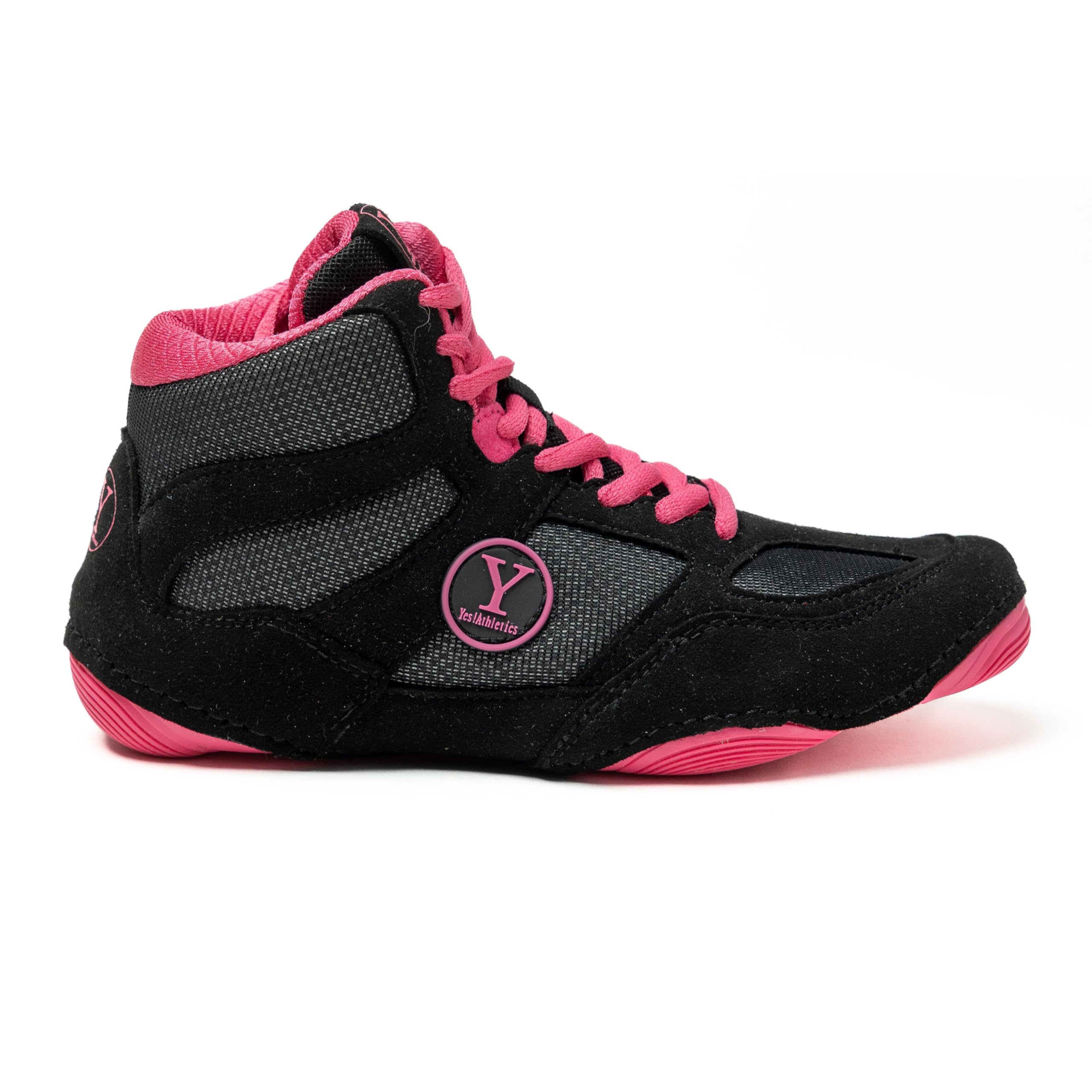 Defiant2 Women's Wrestling Shoes - 100% Anti-Slip Rubber Sole, Lightweight Boxing Shoes for Women | Durable MMA, Powerlifting & Weightlifting Training Shoes (Women's Sizes) - Perfect for Gym, Competition & Martial Arts Practice