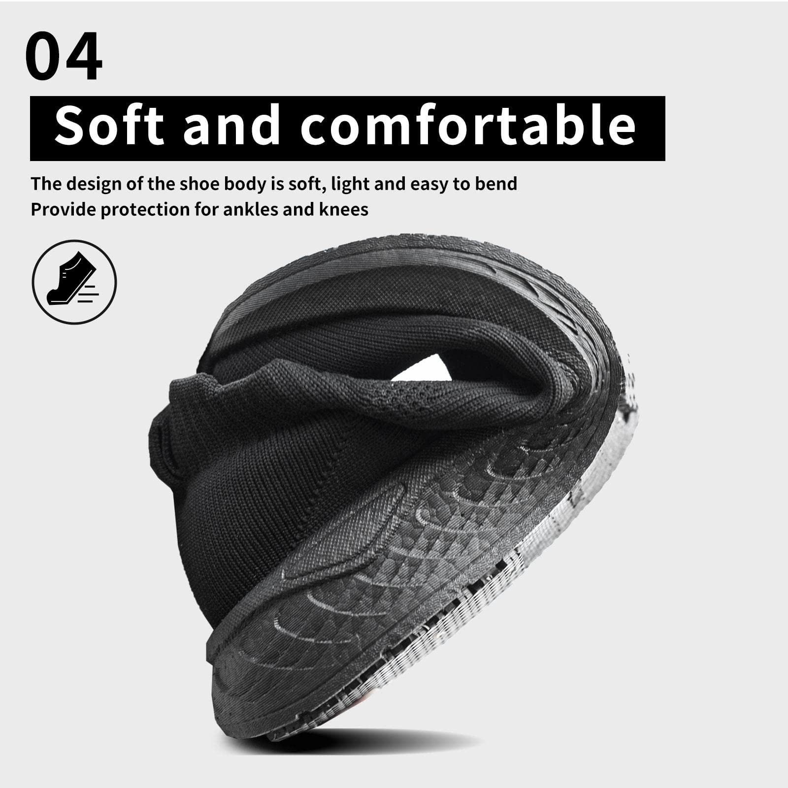 Non-Slip Work Shoes for Women - Chef & Nurse Slip-Ons for Comfort