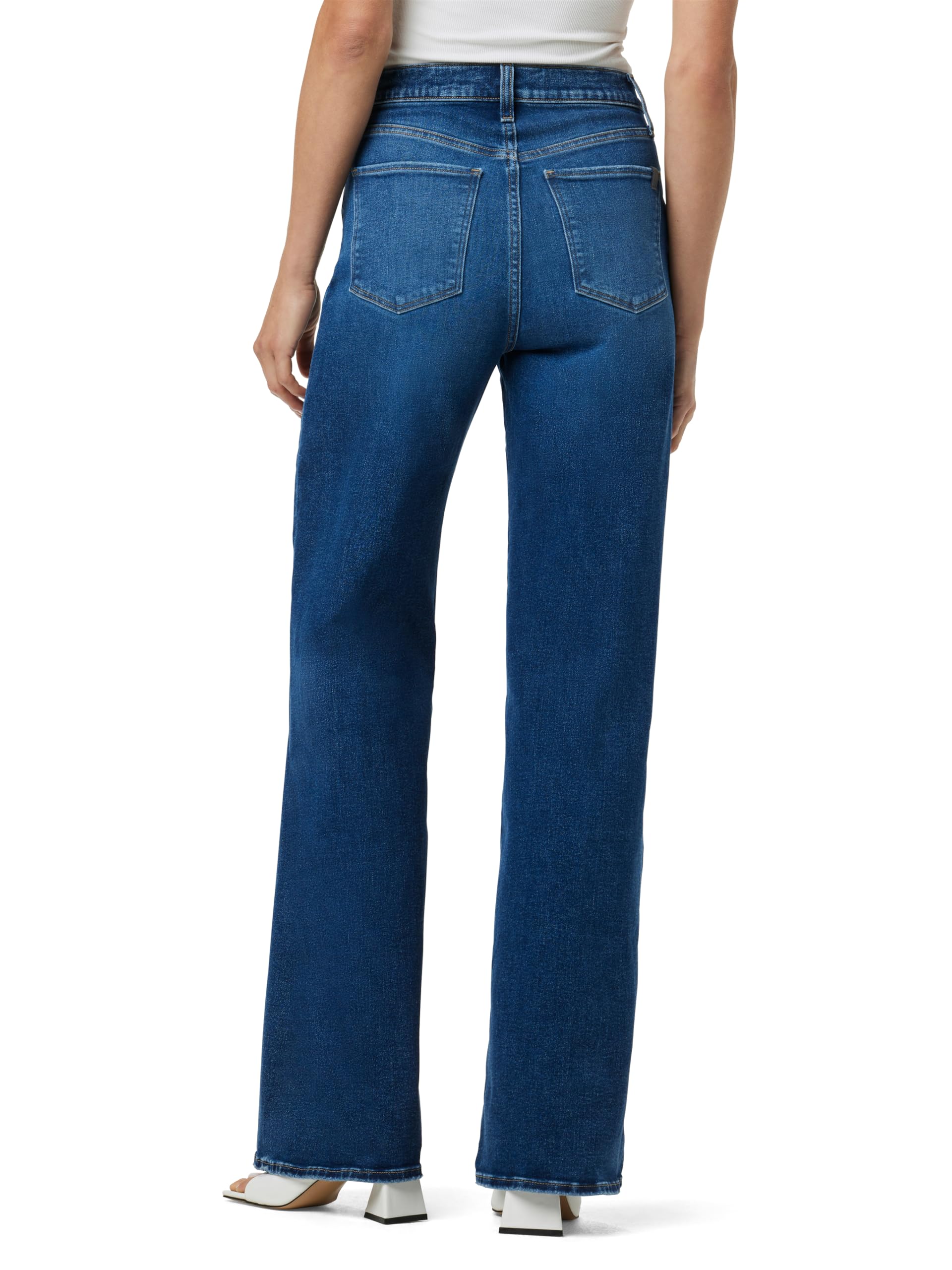 Joe's Women's The Mia High Rise Wide Leg Jean - Comfortable Stretch Denim Pants for Casual & Office Wear