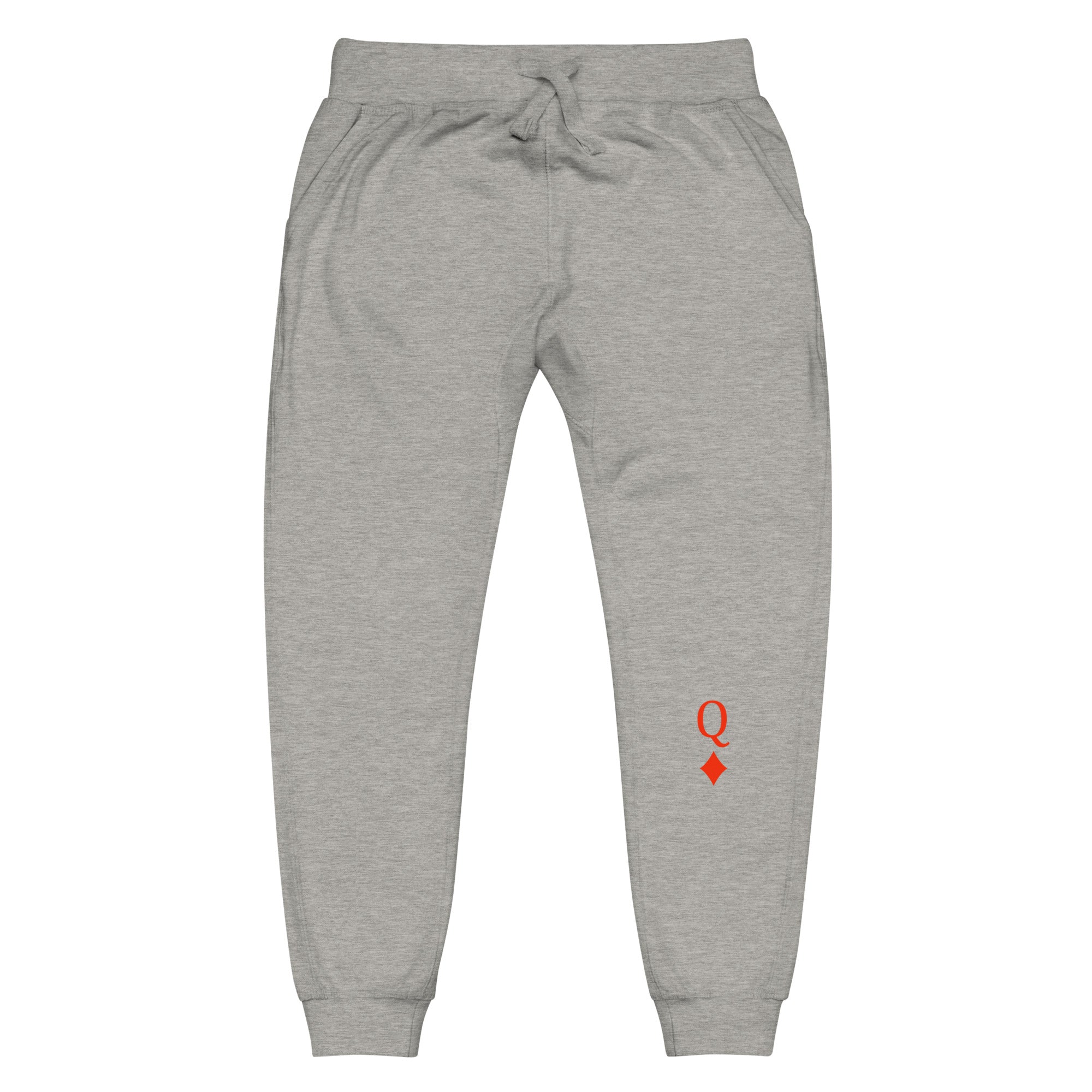 Queen of Diamonds Fleece Sweatpants for Women - Soft & Cozy Winter Lounge Pants - Perfect for Home, Yoga & Casual Outings