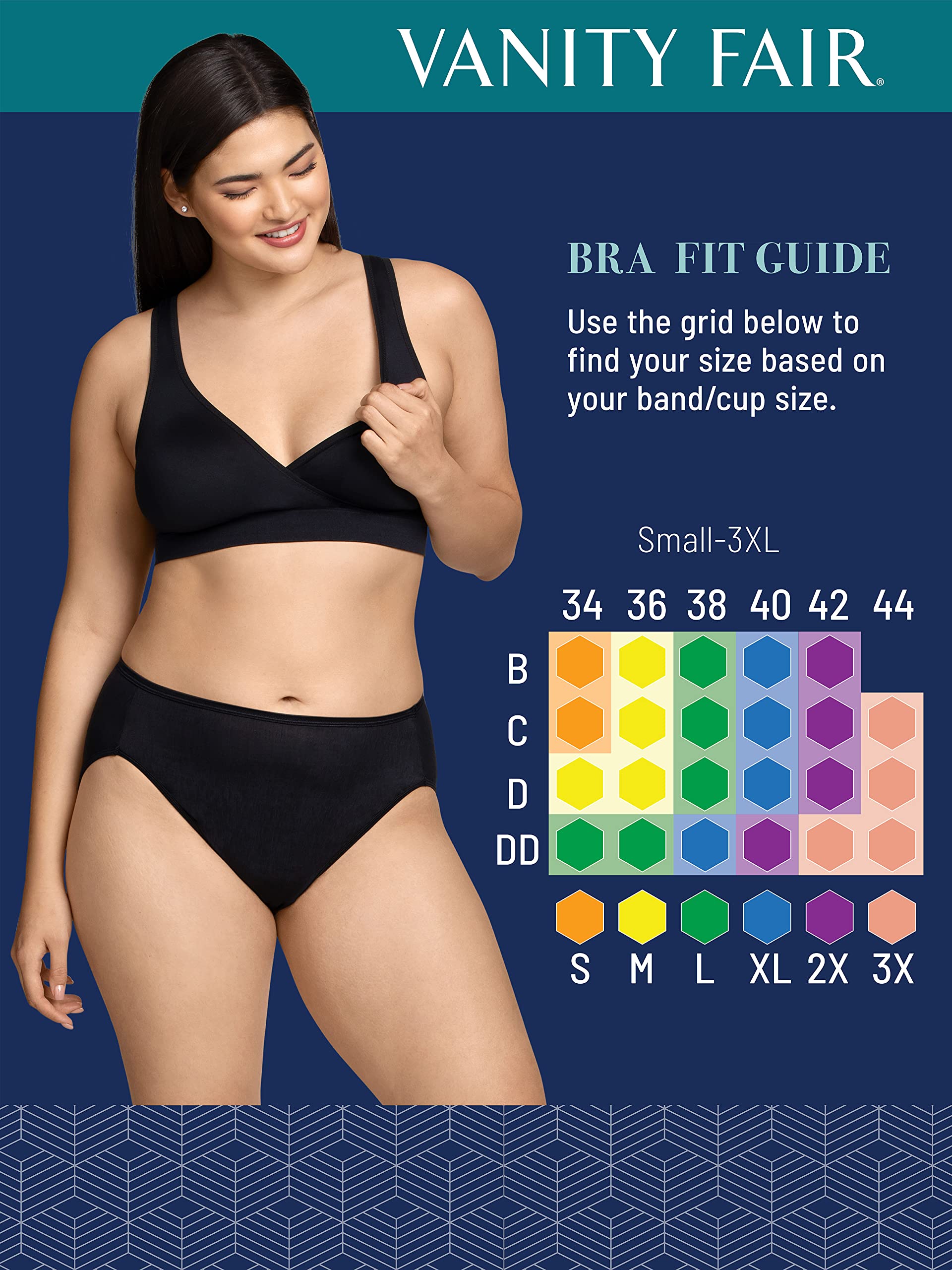 Vanity Fair Women's Maternity Nursing Bras - Wireless Pullover Sleep Bra for Breastfeeding & Comfort | Multipack Options | Perfect for Pregnancy, Nursing & Lounging at Home
