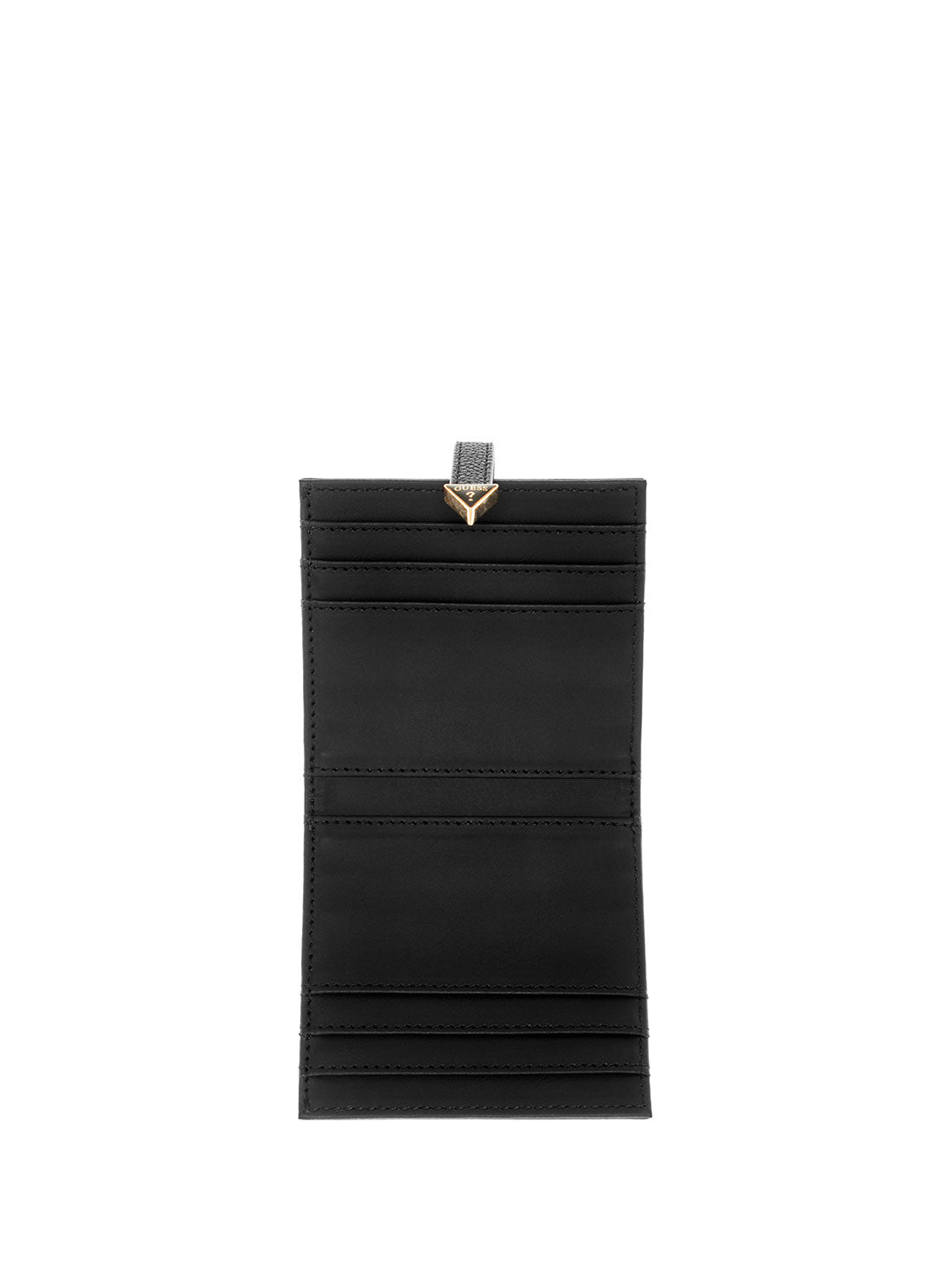 Black Laurel Small Card Case - Slim RFID Blocking Leather Wallet for Men & Women | Perfect for Travel, Business & Everyday Use