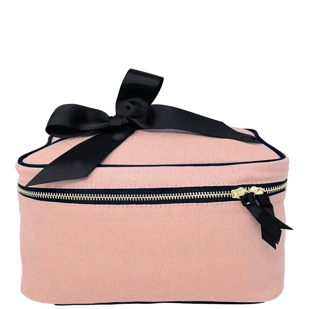 Pink/Blush Medium Makeup & Toiletry Travel Organizer Box - Perfect for Cosmetics Storage & Bathroom Organization