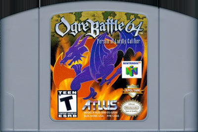 Ogre Battle 64: Person of Lordly Caliber - Classic Nintendo 64 RPG Game for Retro Gaming Enthusiasts | Perfect for Collectors and Nostalgic Gamers