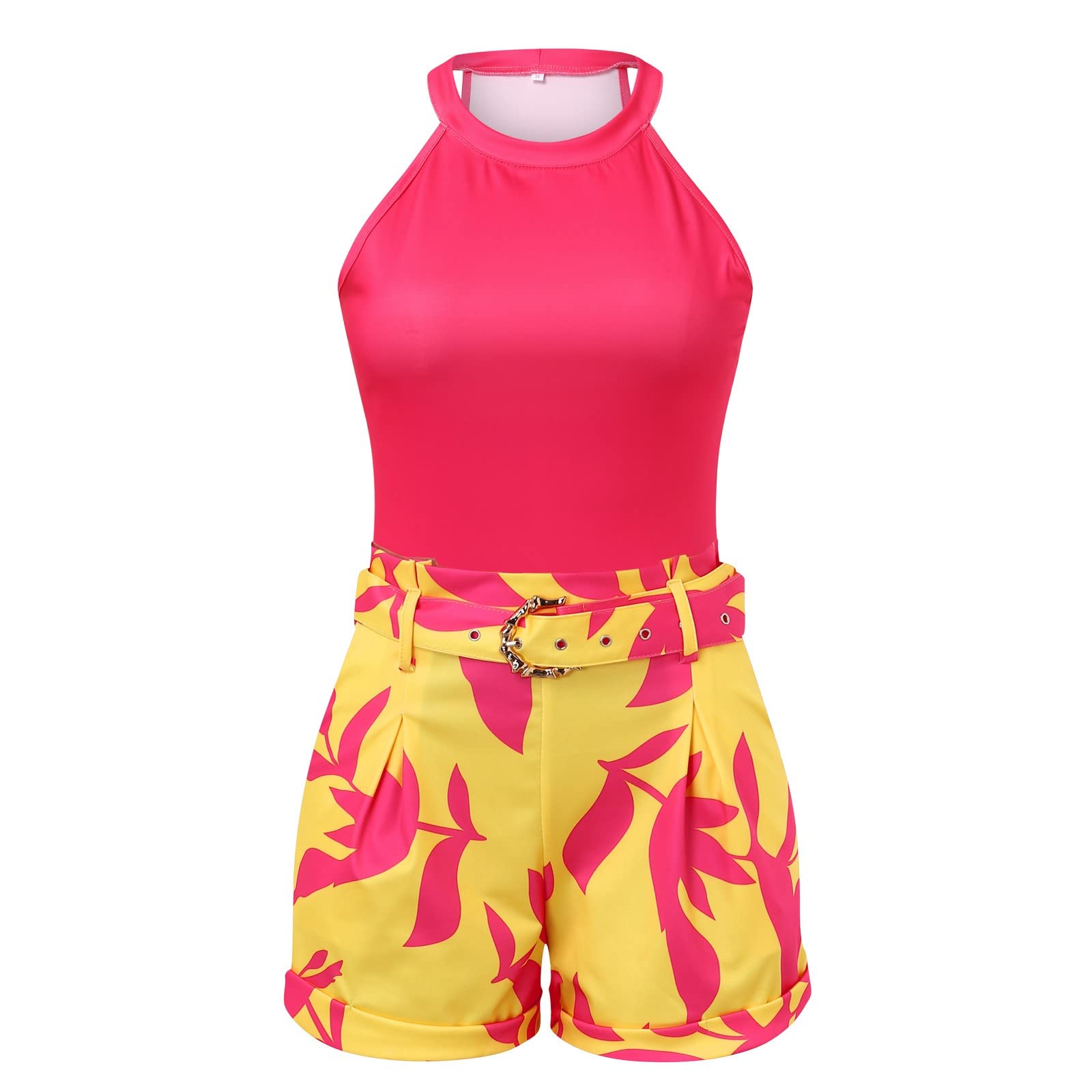 Trendy Women's Cotton Pajama Set - 2 Piece Sleeveless Top & Shorts | Soft Summer Sleepwear & Lounge Outfit | Perfect for Nightwear, Home Relaxing & Vacation Comfort