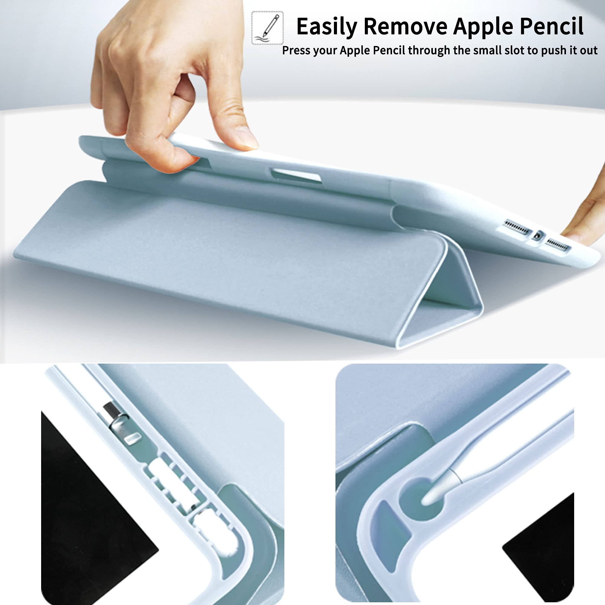 Premium Lightweight Trifold Smart Case for iPad Air 3 10.5