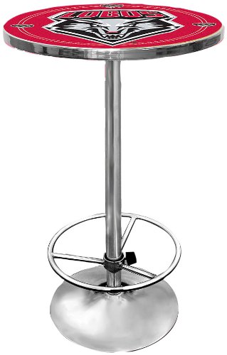 University of New Mexico Pub Table - Licensed College Bar Table for Home, Dorm & Game Room - Perfect for Sports Fans & Alumni Decor