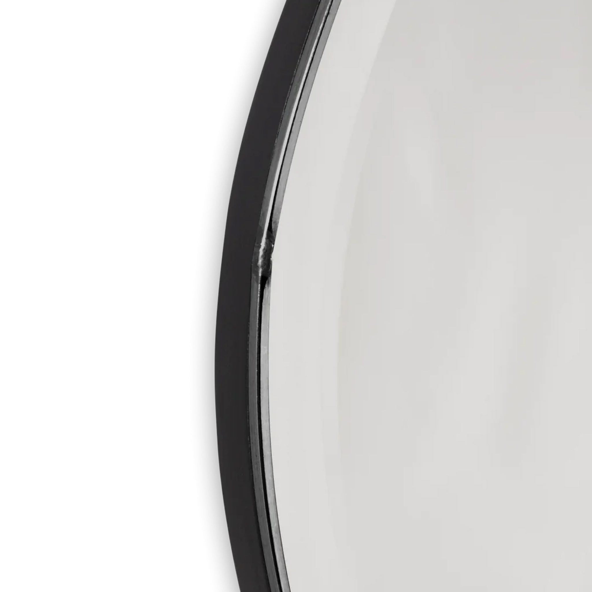 FERM LIVING Pond Mirror - Large Dark Chrome Wall Mirror for Living Room, Bedroom, Bathroom - Elegant Home Decor & Stylish Interior Design Accent
