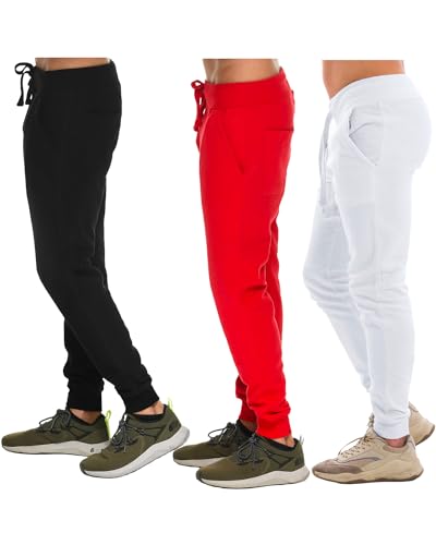 3 Pack | Black | Red | White