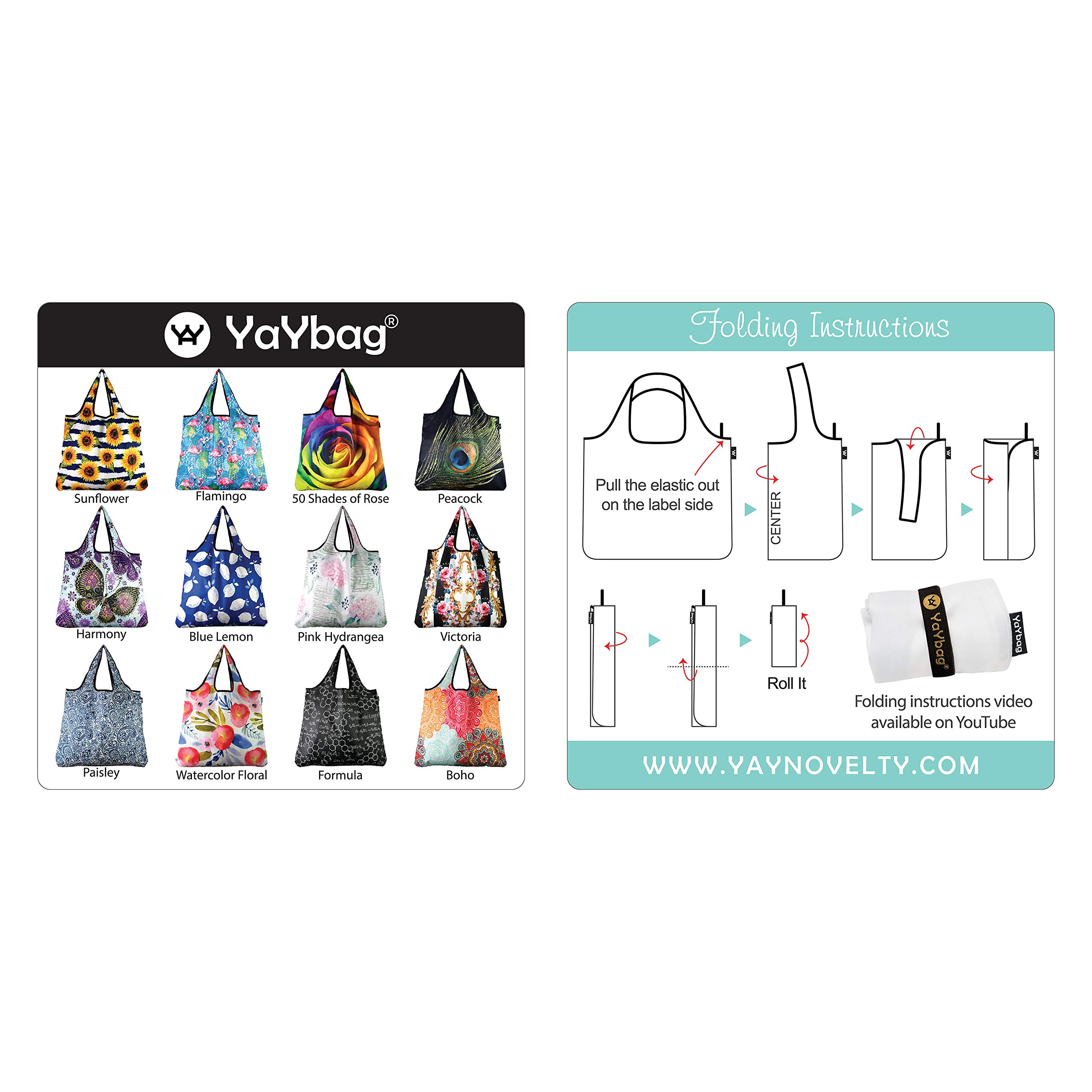 JUMBO Size Fashionable Reusable Shopping Bags - Eco-Friendly Grocery Totes for Shopping, Market & Beach (Set of 3)