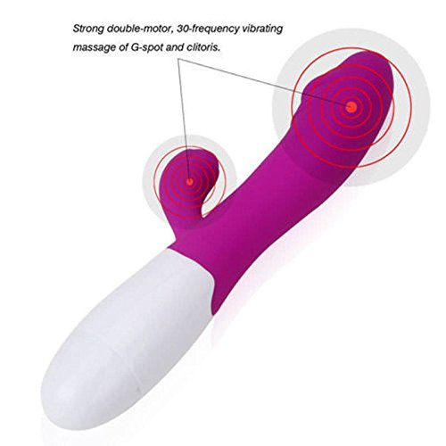 Best Rabbit Vibrator for Women - Multispeed G Spot Stimulator & Clitoral Massager, Waterproof Silicone Adult Sex Toy - Perfect for Solo Play & Couples Intimacy
