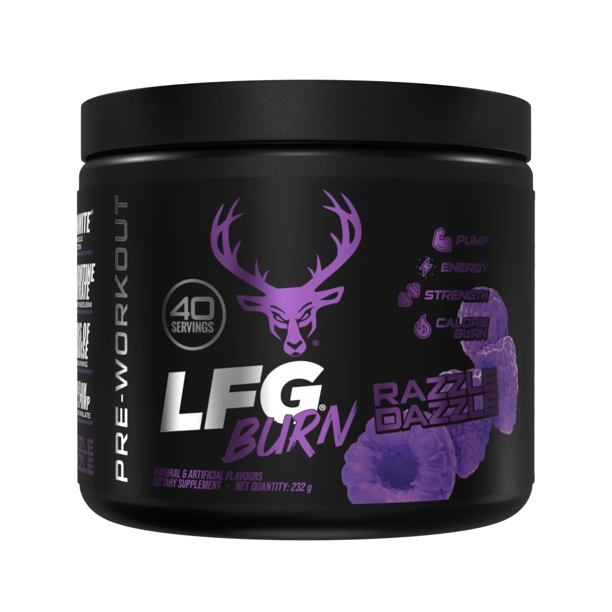 Bucked Up LFG Pre-Workout Powder 232g - Energy & Focus Booster for Gym & Fitness | Ideal for Bodybuilding, CrossFit & Intense Workouts