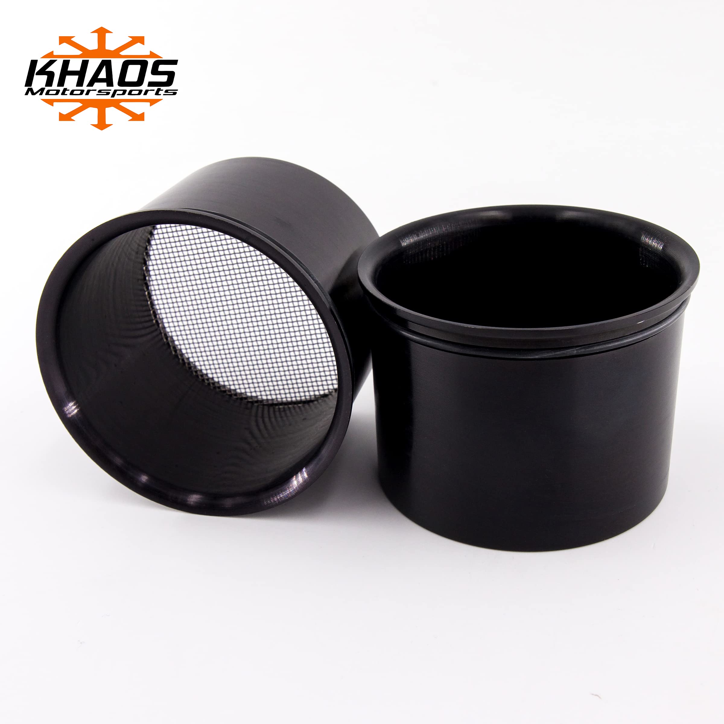 Anodized Black Headlight Intake Ring Compatible with Dodge Challenger 2015-2021 - Upgrade Your Car's Front Grille for Enhanced Style & Performance