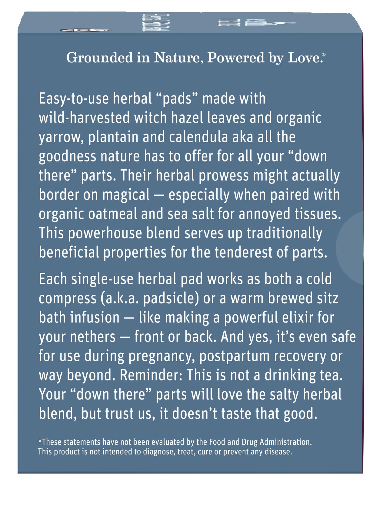 Earth Mama Herbal Sitz Bath Soak - 6 Count | Natural Postpartum Care & Hemorrhoid Relief with Witch Hazel & Calendula | Perfect for Pregnancy Recovery & Post-Birth Healing