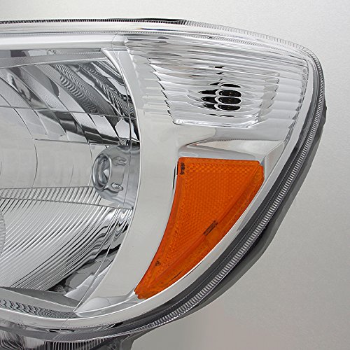 AKKON Clear Headlights Replacement for Toyota Tacoma Pickup Truck - Left & Right Pair Set - Upgrade Your Truck's Style & Night Visibility for Off-Roading & Daily Commute