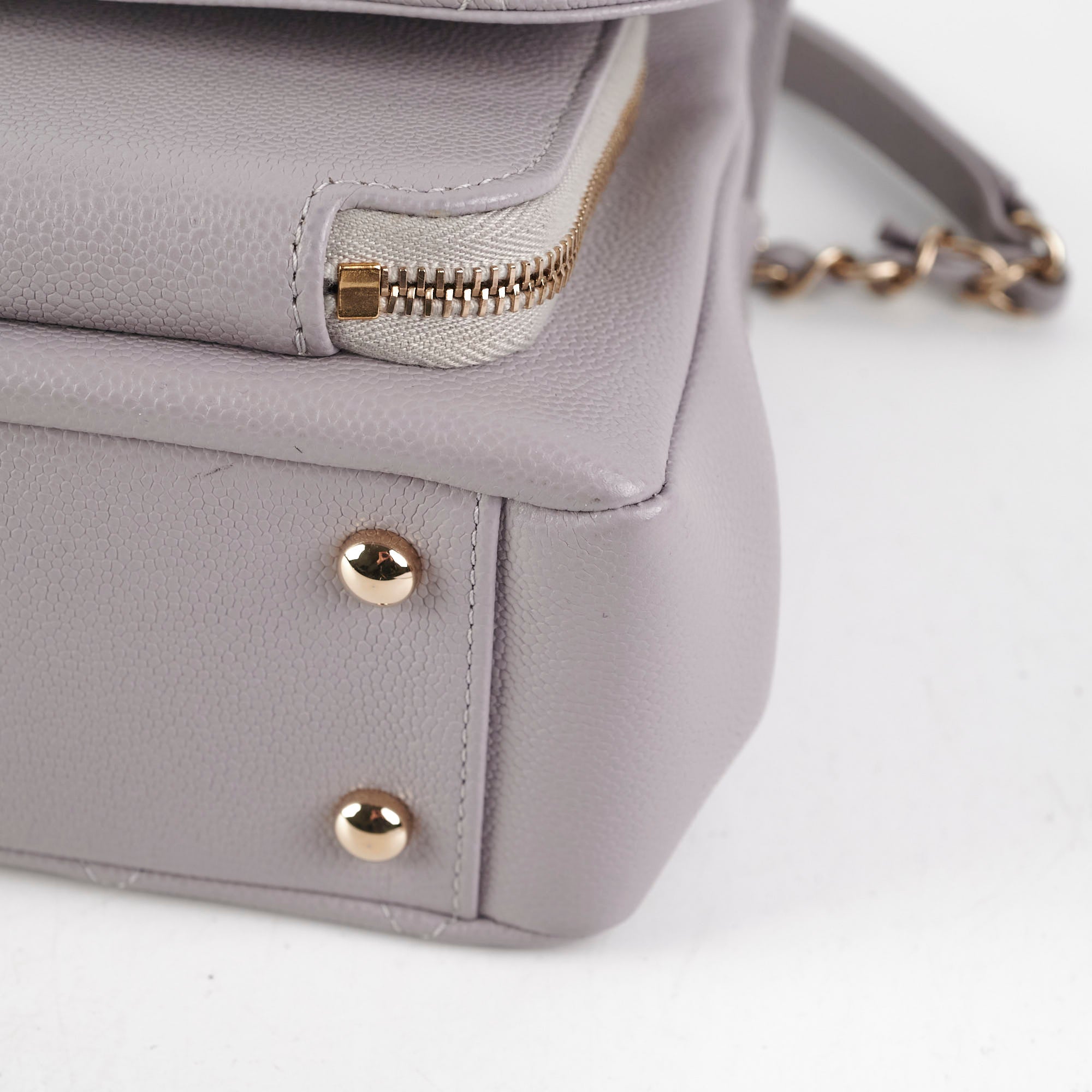 Chanel Small Affinity Caviar Grey Microchip Crossbody Bag 2022 | Luxury Designer Handbag for Women | Perfect for Parties, Dating & Everyday Use