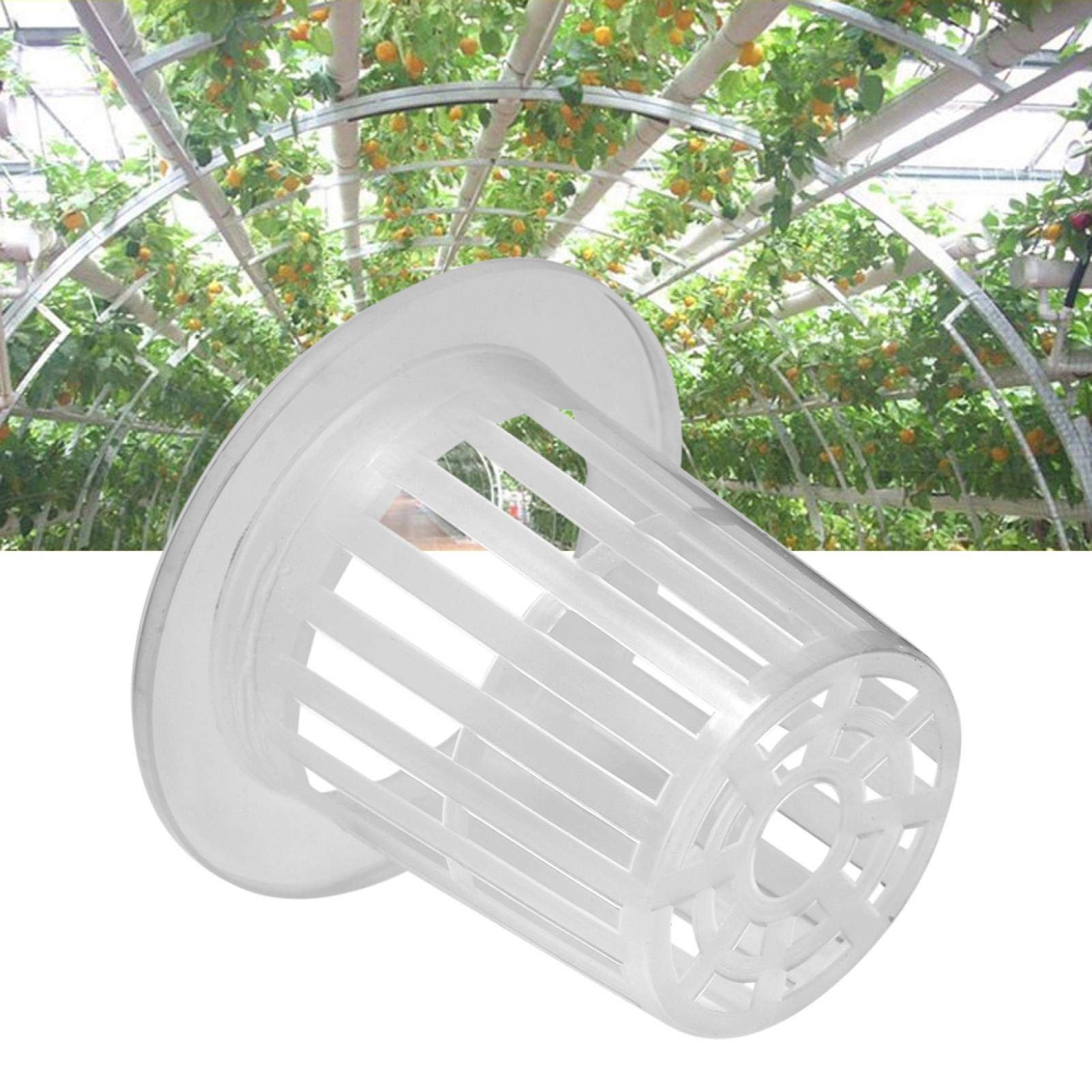 Evonecy Soilless Hydroponic Plant Pot - Hydroponics Growing Basket for Indoor Herb Garden, Balcony Planting, Gardening Supplies - Perfect for Lettuce, Basil, and Hydroponic Vegetables