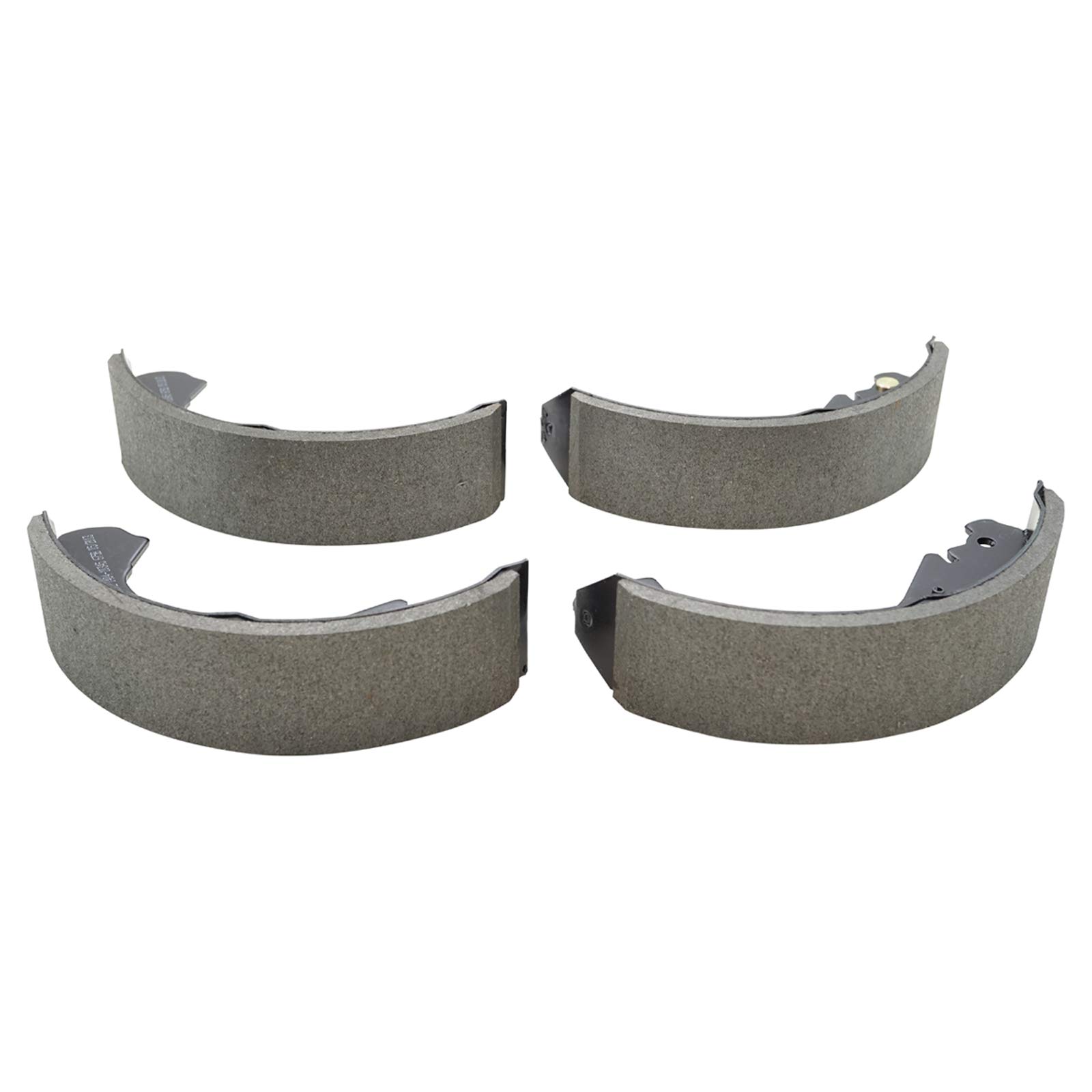 Rear Brake Drum & Shoe Kit Set for Chevy Silverado/GMC Sierra 1500/2500/3500 Pickup Trucks & SUVs - Durable Replacement Parts for Smooth Braking Performance - Perfect for Off-Roading, Towing & Daily Commuting