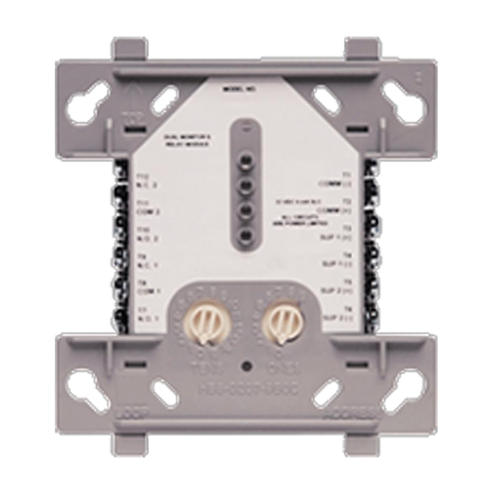 Notifier FDRM-1 Dual Relay and Monitor Module - Fire Alarm Control Panel Accessory for Commercial Buildings & Industrial Facilities