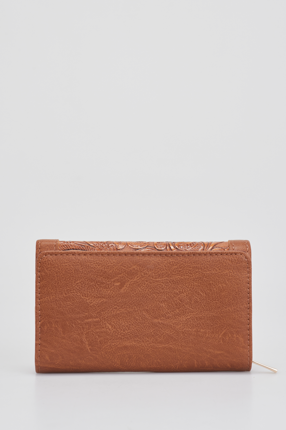 Premium Genuine Leather Tooled Medium Trifold Wallet for Men - Stylish & Durable RFID Blocking Wallet for Everyday Use, Travel & Business