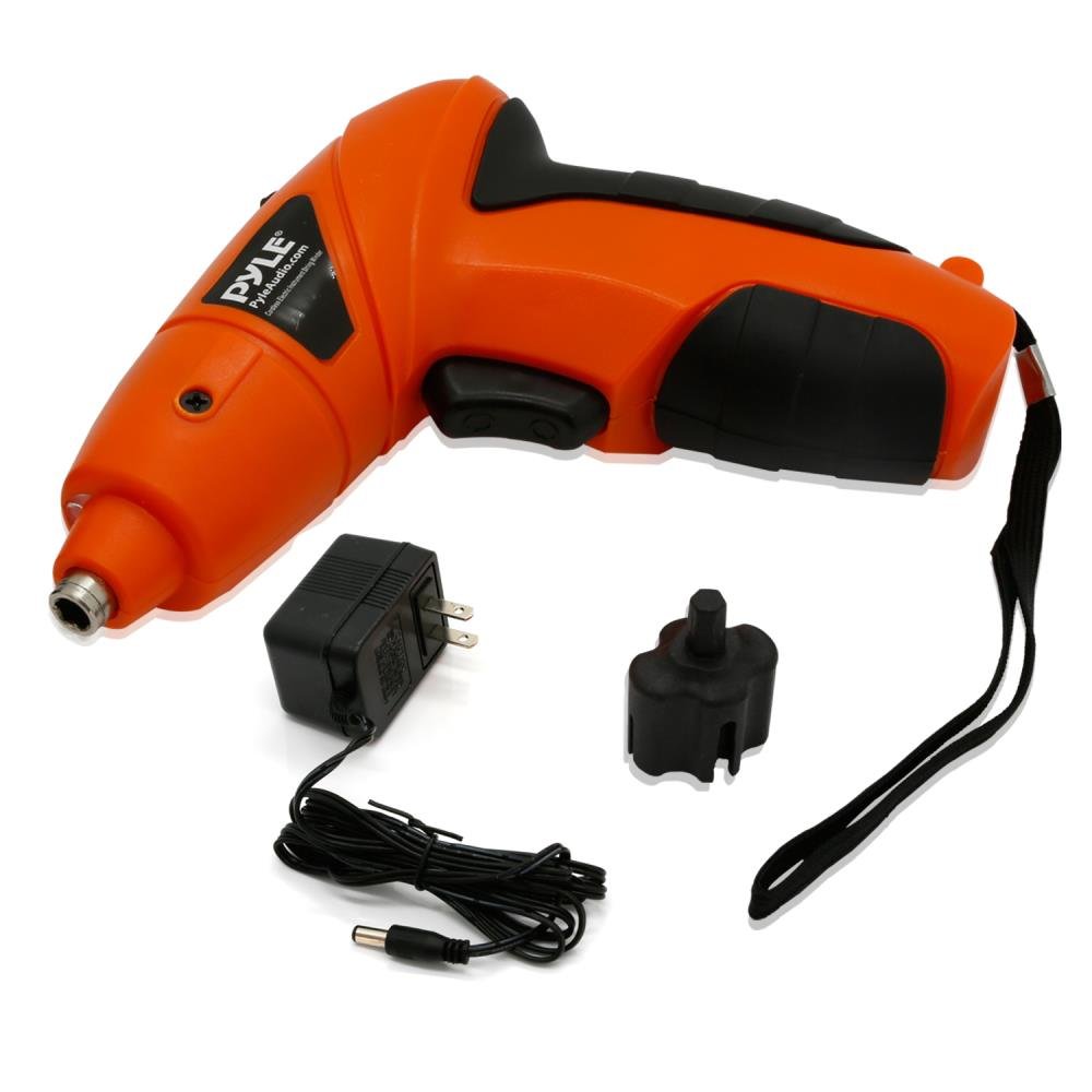 Pyle Wireless Electric Guitar String Winder - Universal Rechargeable Guitar String Winder with Built-in LED Lights & Battery - Compatible with All Guitar Brands - Perfect for Guitar Maintenance & String Changing at Home or Studio