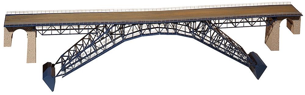 Faller 120535 Biestchtal Bridge HO Scale Model Train Building Kit for Realistic Railway Scenery and Dioramas - Perfect for Model Train Enthusiasts and Collectors