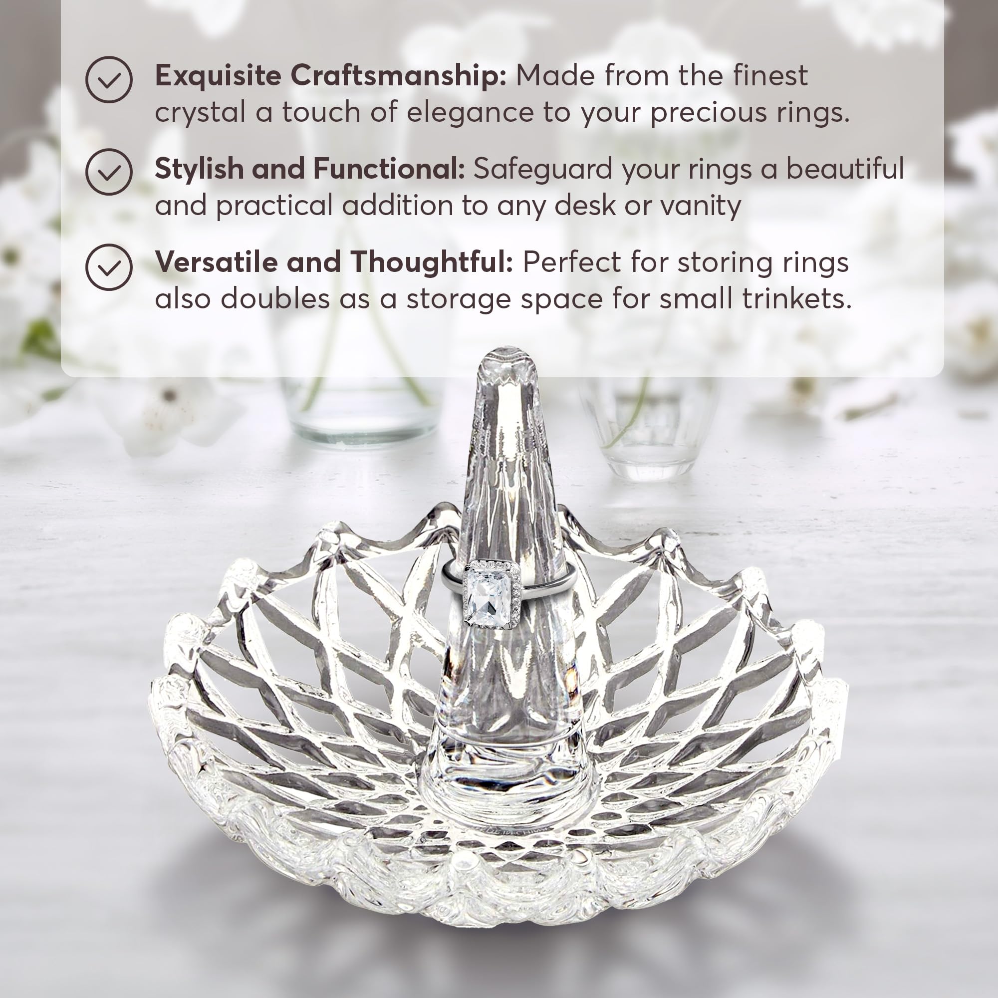 Crystal Ring Holder - 3