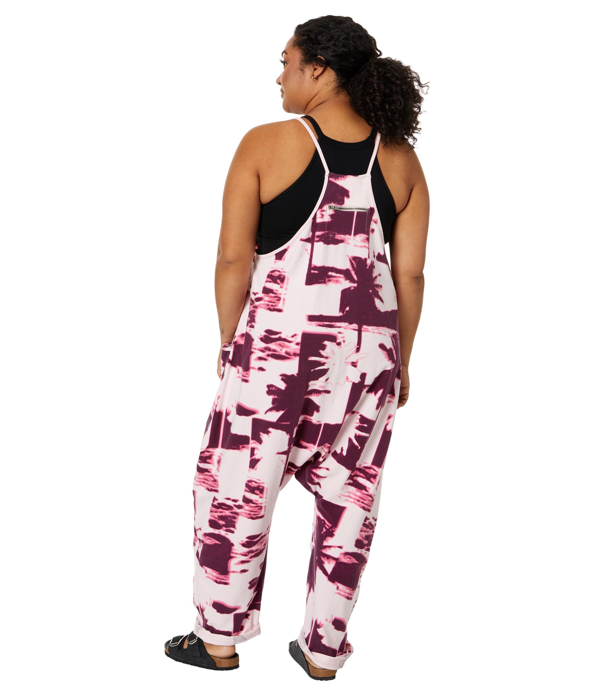 Free Women's Hot Shot Printed Onesie - Soft & Comfortable Jumpsuit for Casual Wear, Lounge, and Travel