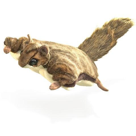 Realistic Flying Squirrel Hand Puppet - Soft Plush Animal Toy for Kids, Storytelling & Educational Play | Perfect for Classroom, Birthday Parties & Imaginative Play
