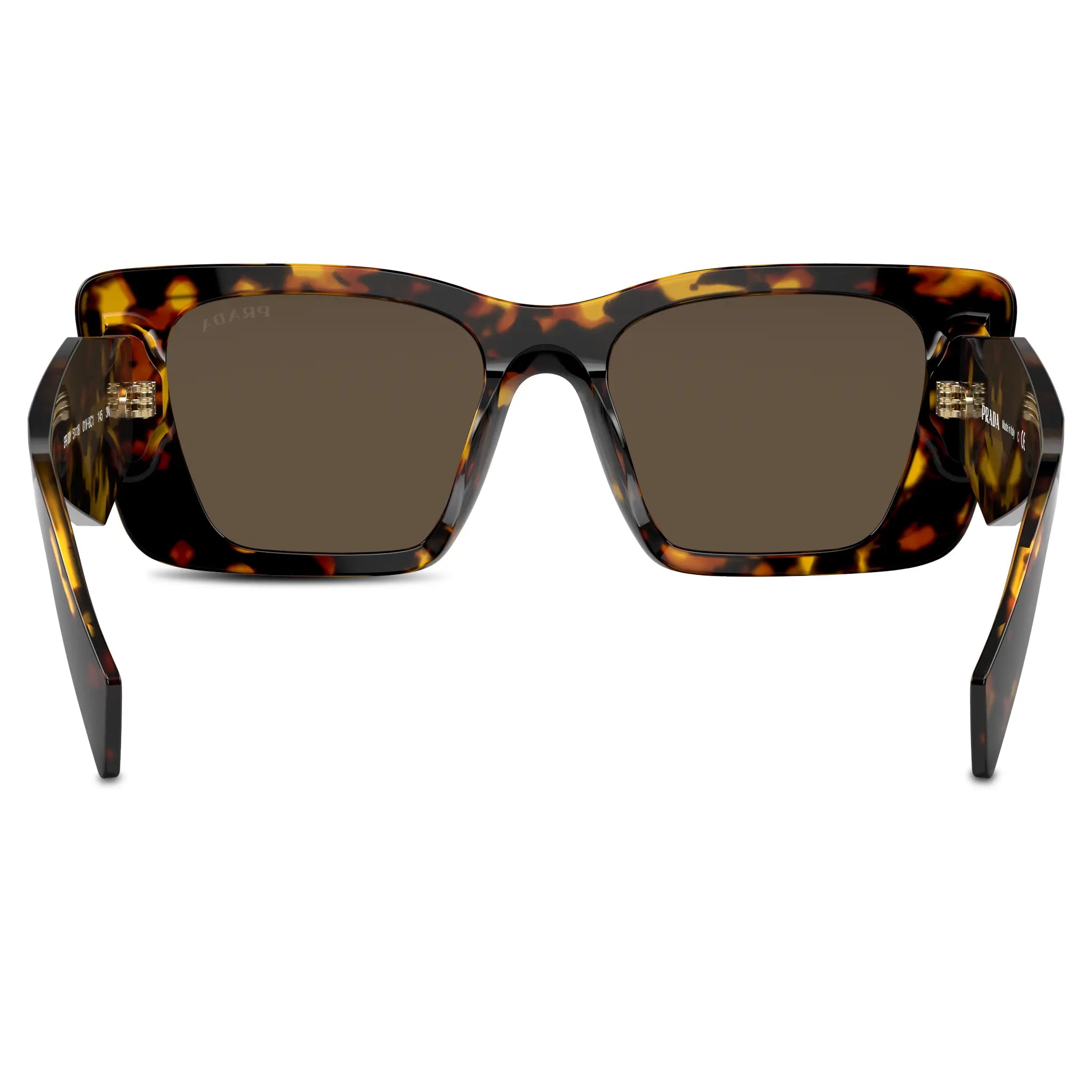 Prada PR 08YS 01V8C1 Havana Honey Sunglasses for Women - Luxury Designer Sunglasses with UV Protection - Perfect for Beach, Driving & Outdoor Activities