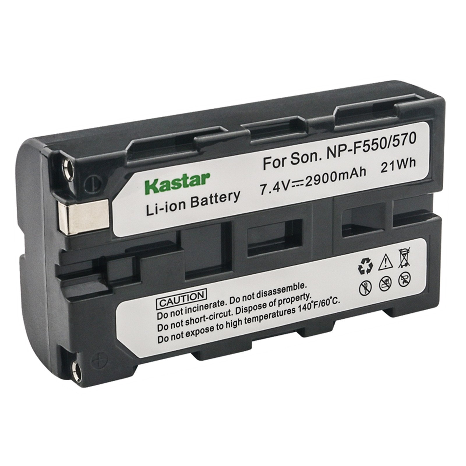 Kastar Replacement Battery for Sony NP-F330 NP-F550 NP-F570 - Compatible with DCR-TRV103/110/120/130, MVC-CD1000/CD400, CHF81/CKF81, FD100/FD200/FD5/FD51 Camcorders - Perfect for Travel Vlogging & Outdoor Filming