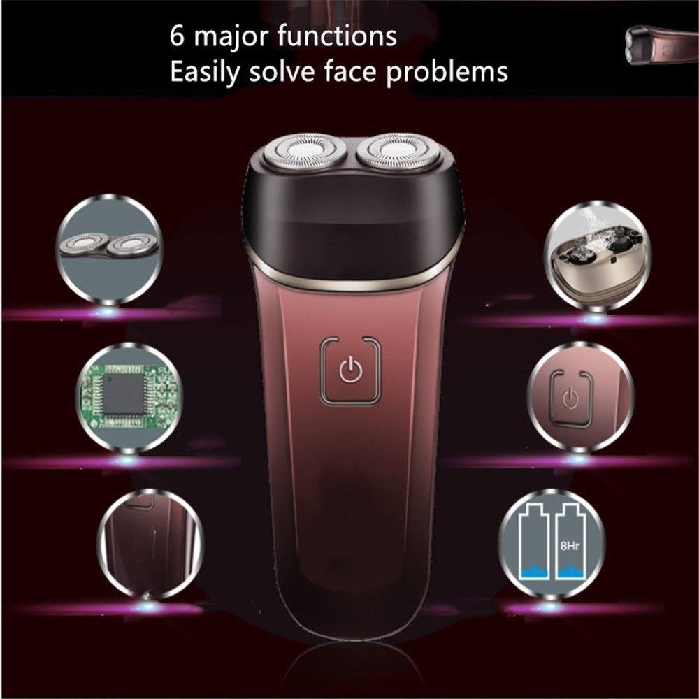 Electric Razor for Men - Rechargeable Cordless Shaving Kit with Precision Blades & Body Wash - Perfect for Travel, Gym, and Daily Grooming Routine