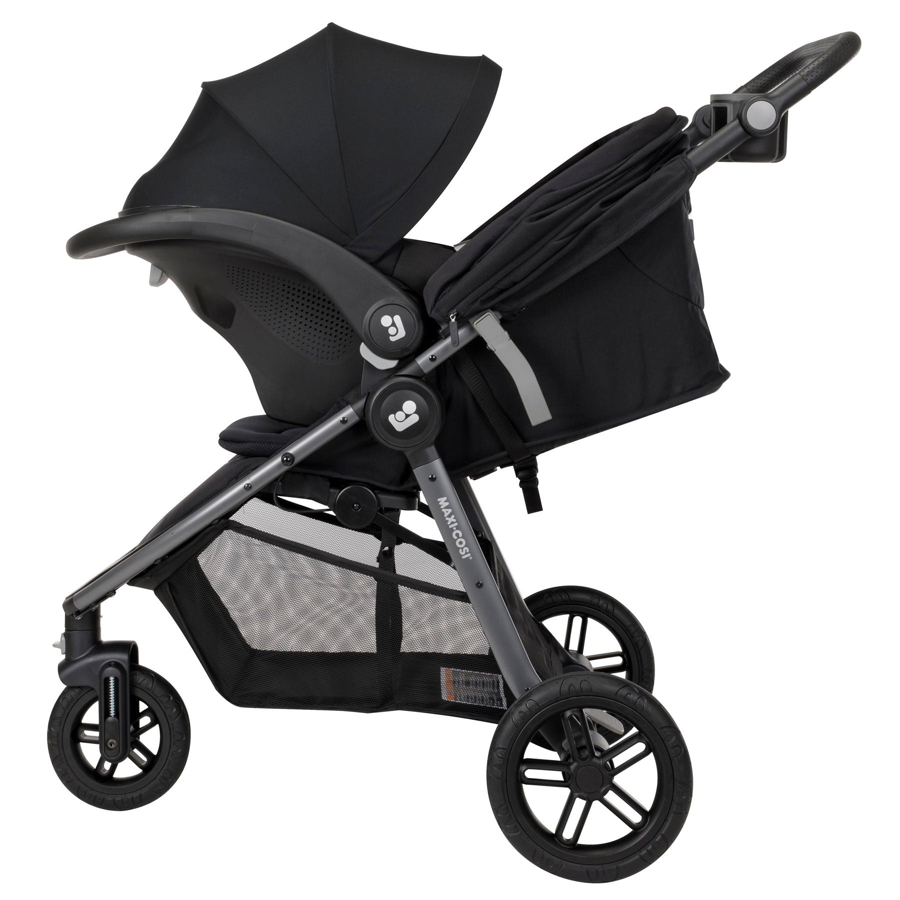 Maxi Cosi Gia XP Luxe 3-Wheel Stroller Travel System with Mico Luxe Infant Car Seat - Lightweight Compact Baby Stroller for Newborns to Toddlers | Perfect for Shopping, Travel & Daily Walks