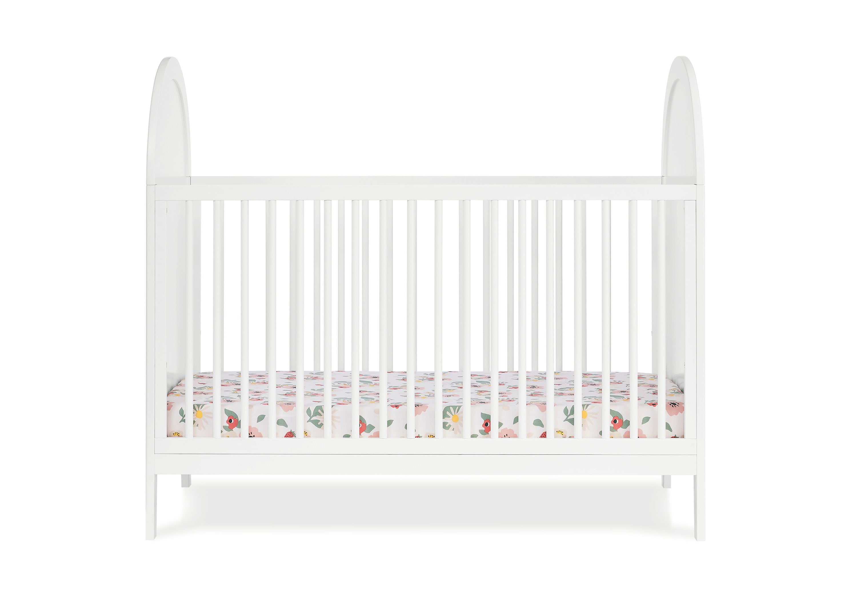 Eloise 4-in-1 Convertible Baby Crib - Toddler Bed, Daybed & Full-Size Bed Conversion - Safe Nursery Furniture for Newborns to Teens - Perfect for Bedrooms, Daycare & Guest Rooms